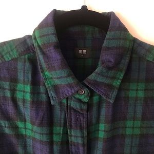 Uniqlo | plaid shirt